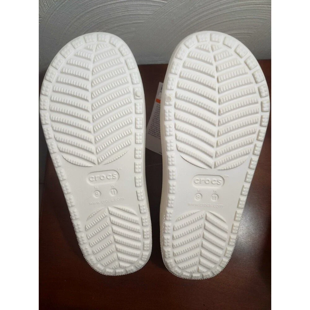 Crocs Unisex Classic Cozzzy Holiday Sweater Sandal Size M9 W11 Brand New